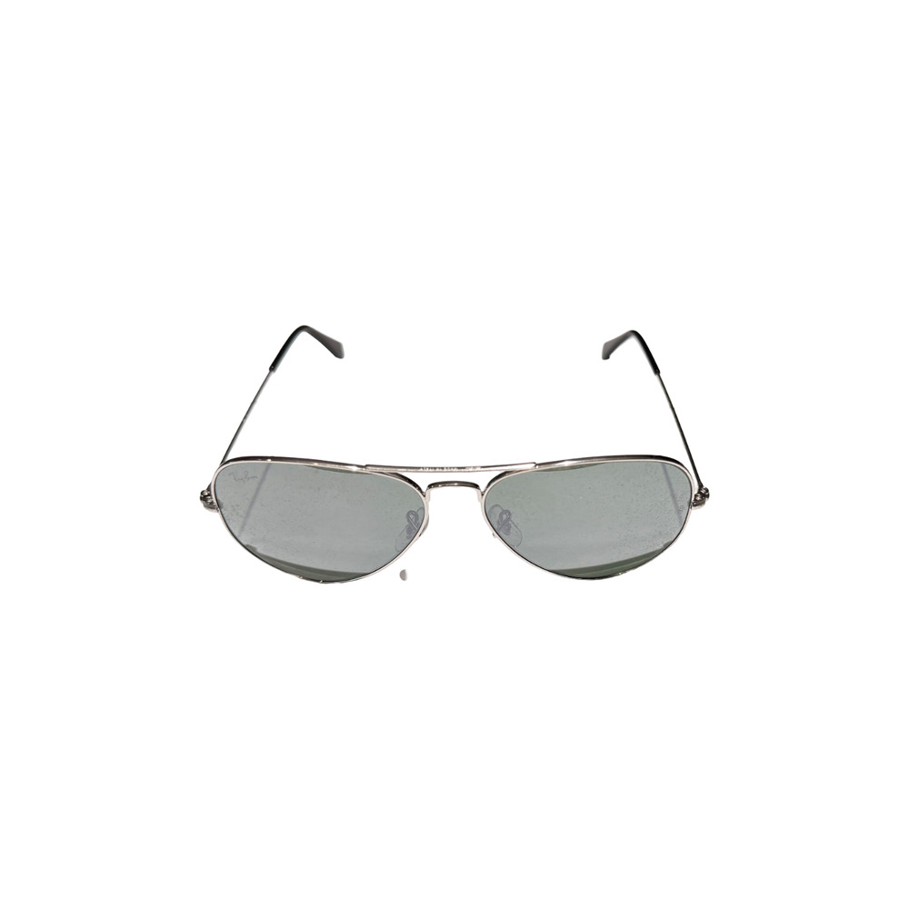 Ray-Ban Classic Aviator Sunglasses Silver with Dark Smoke Lens - W3277 - RB3025